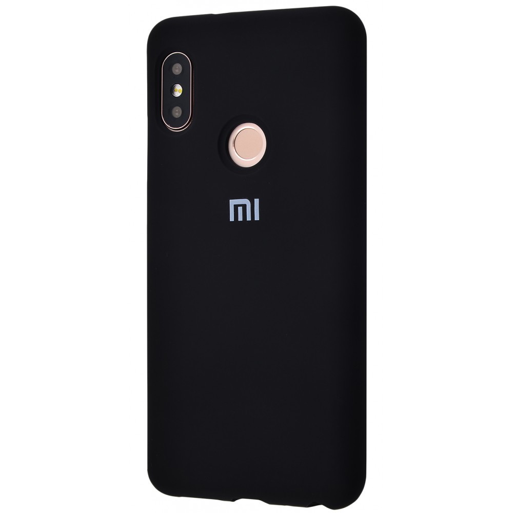 Silicone Cover Full Protective Xiaomi Redmi Note 6 Pro (black)-0