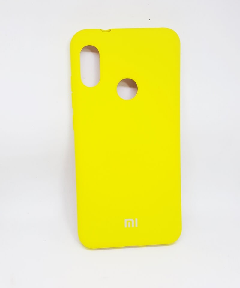 Накладка для  Xiaomi Mi A2 Lite / Redmi 6 Pro Original Silicone Case  (жовтий)-0