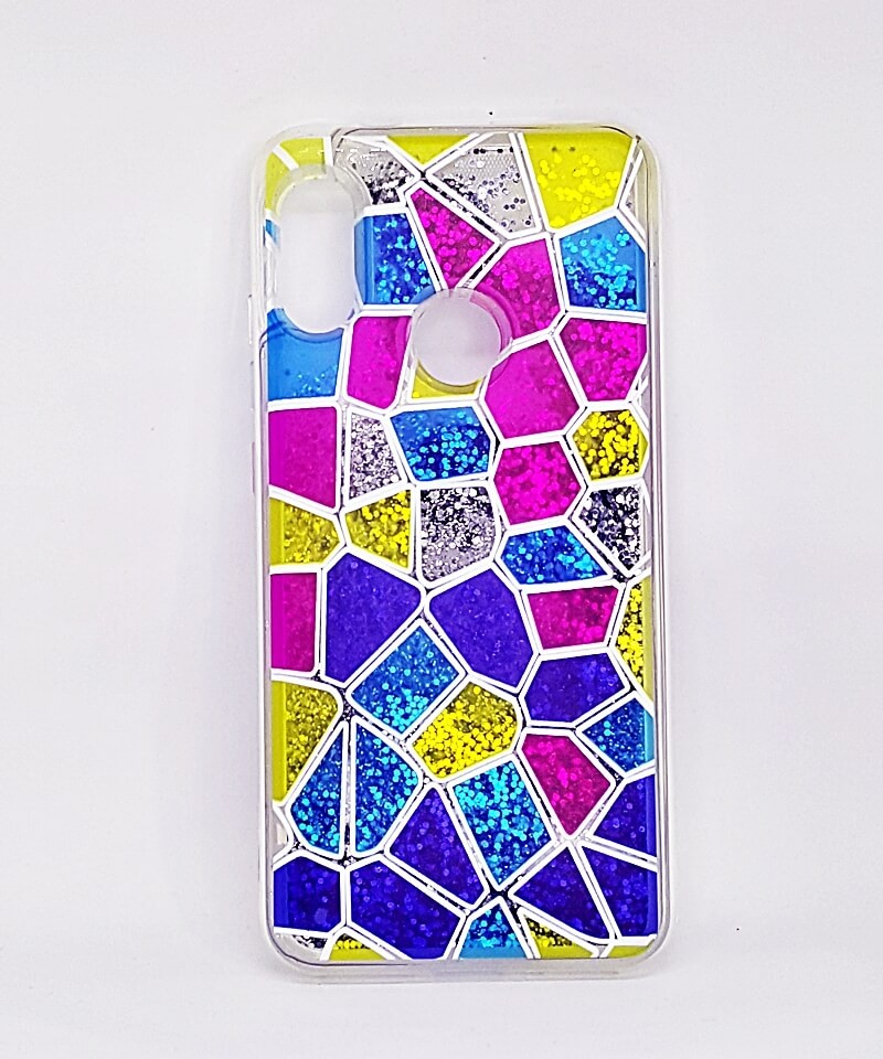 Накладка WATERSTYLE для Xiaomi Mi A2 Lite "Мозаїка" (переливається)-0