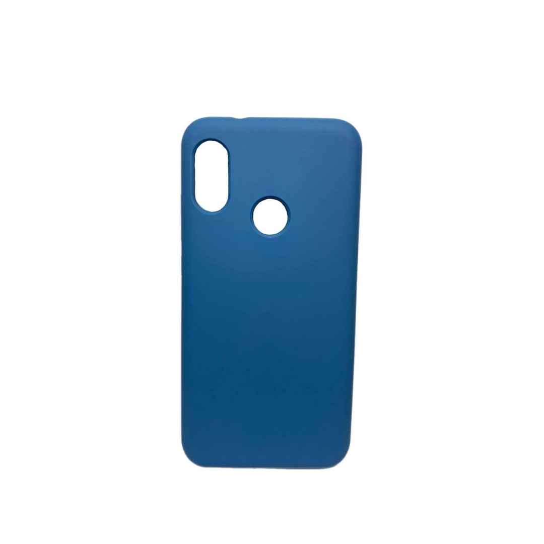 Накладка Silicone Case No Logo для Xiaomi Mi A2 Lite Sea Blue-0