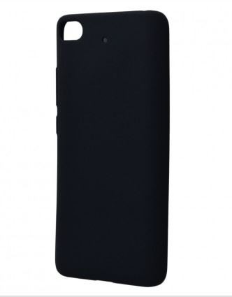 Накладка Soft Touch для Xiaomi Mi5S чорний силікон-0