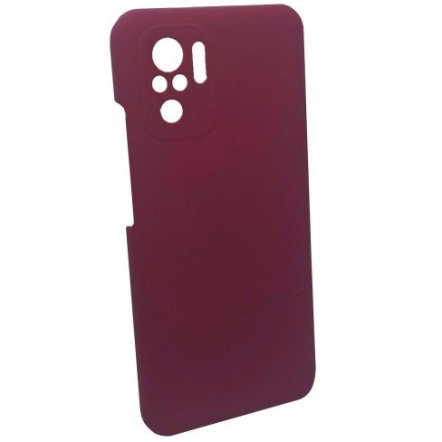 Накладка Fibra для Xiaomi Redmi Note 10/10S/Poco M5s  (Marsala)-0