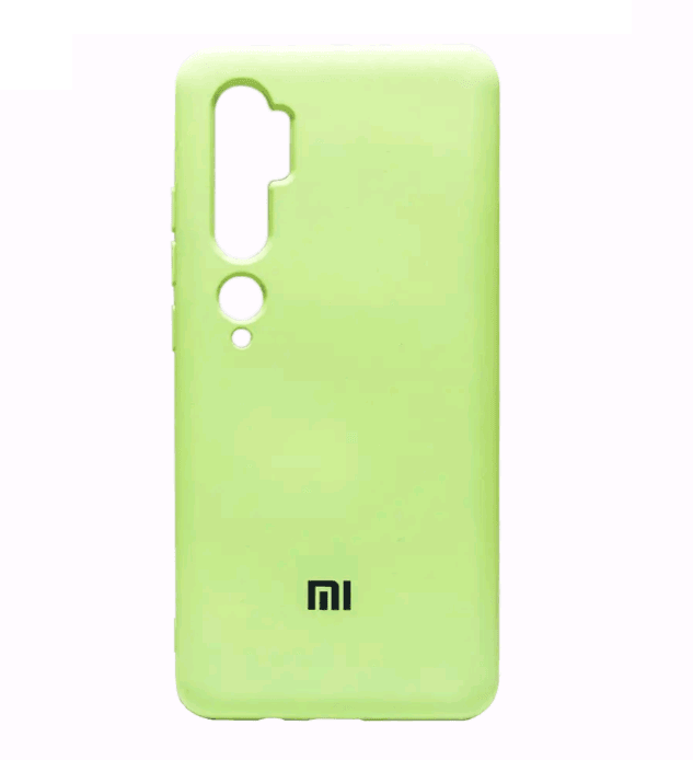 HQ Silicone Case для Xiaomi Mi CC9 Pro/Note 10 салатовий-0