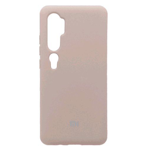 HQ Silicone Case для Xiaomi Mi CC9 Pro/Note 10 персик-0