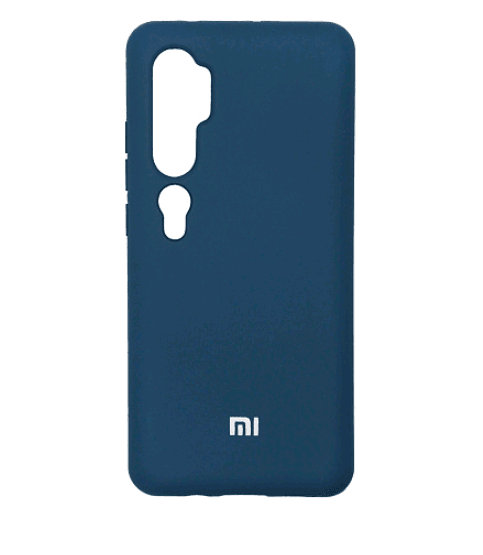 HQ Silicone Case для Xiaomi Mi CC9 Pro/Note 10 синій-0