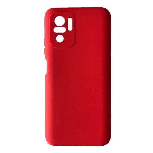 Silicone Cover Full Camera without Logo (A) для Xiaomi Note 10/Note 10s/Poco M5s (Red)-0