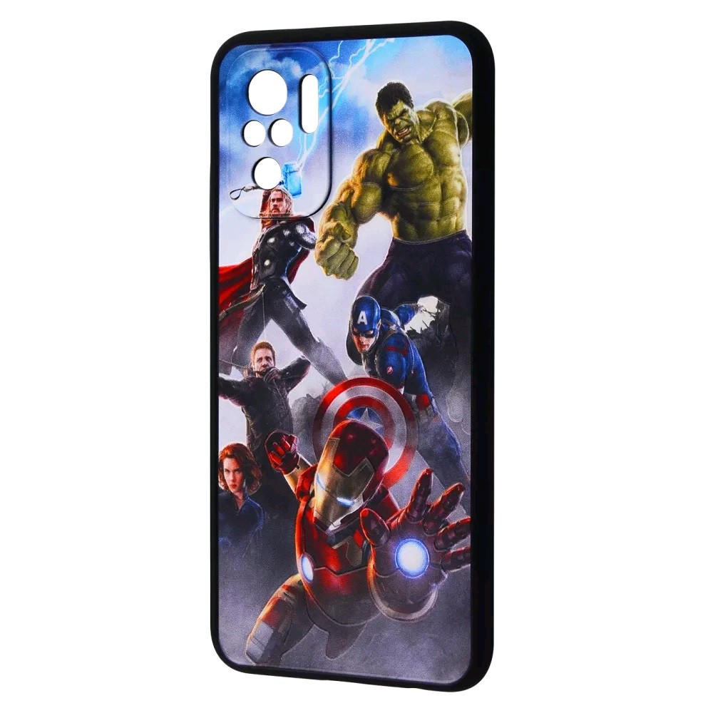 Накладка Game Heroes для Xiaomi Note 10 4G/Note 10s/Poco M5s персонажі Марвел-0