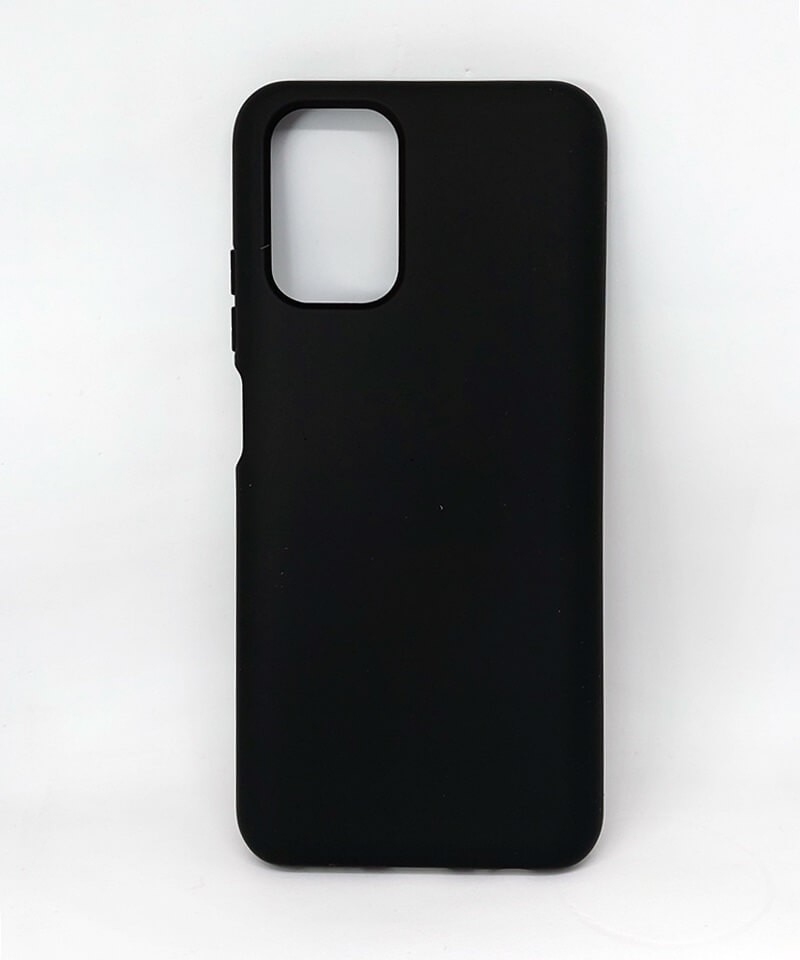 Накладка Soft Silicone Case для Xiaomi Redmi Note 10 / Note 10s чорна-0