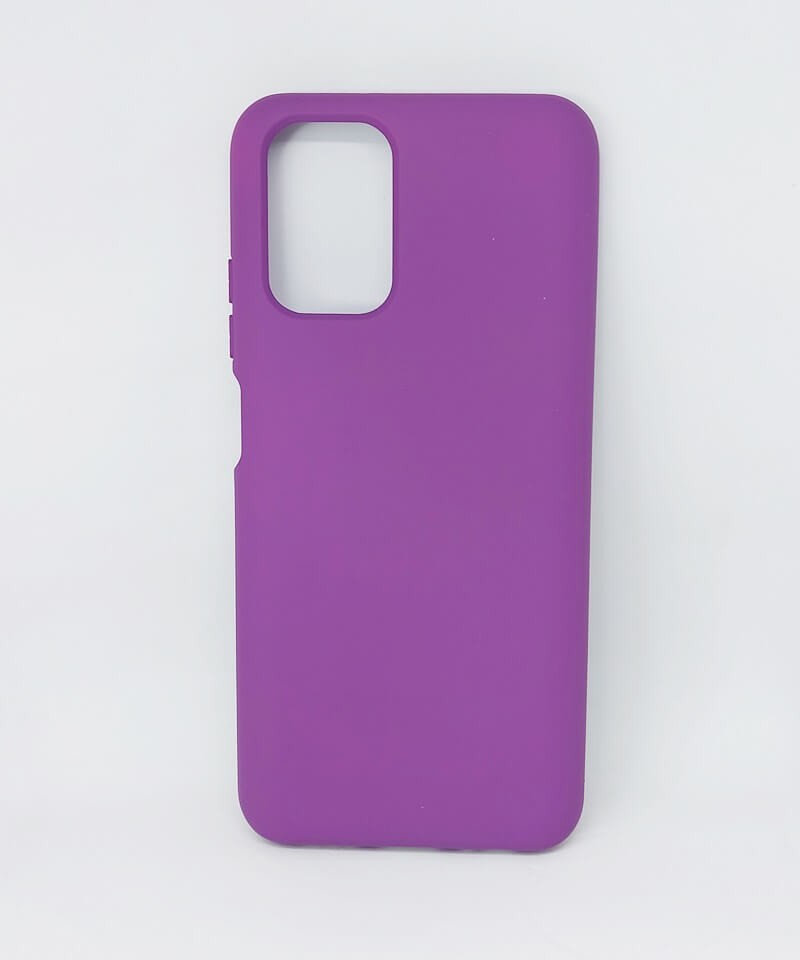 Накладка Soft Silicone Case для Xiaomi Redmi Note 10 / Note 10s бузковий-0