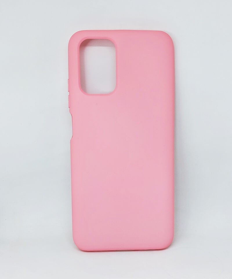 Накладка Soft Silicone Case для Xiaomi Redmi Note 10 / Note 10s рожевй-0