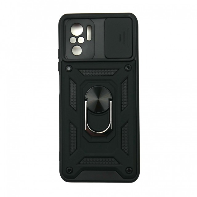 Накладка Camshield Serge Ring для Xiaomi Note 10/Note 10s/Poco M5s Чорна-0