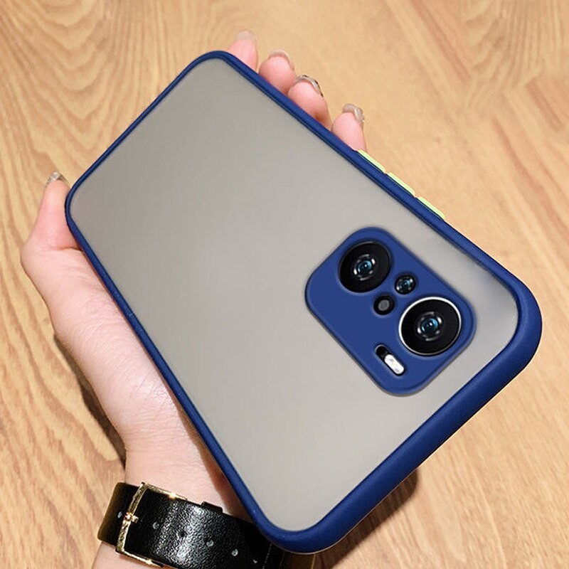 Накладка Totu Gingle Camera для Xiaomi Redmi Note 10/Note 10s синя-0