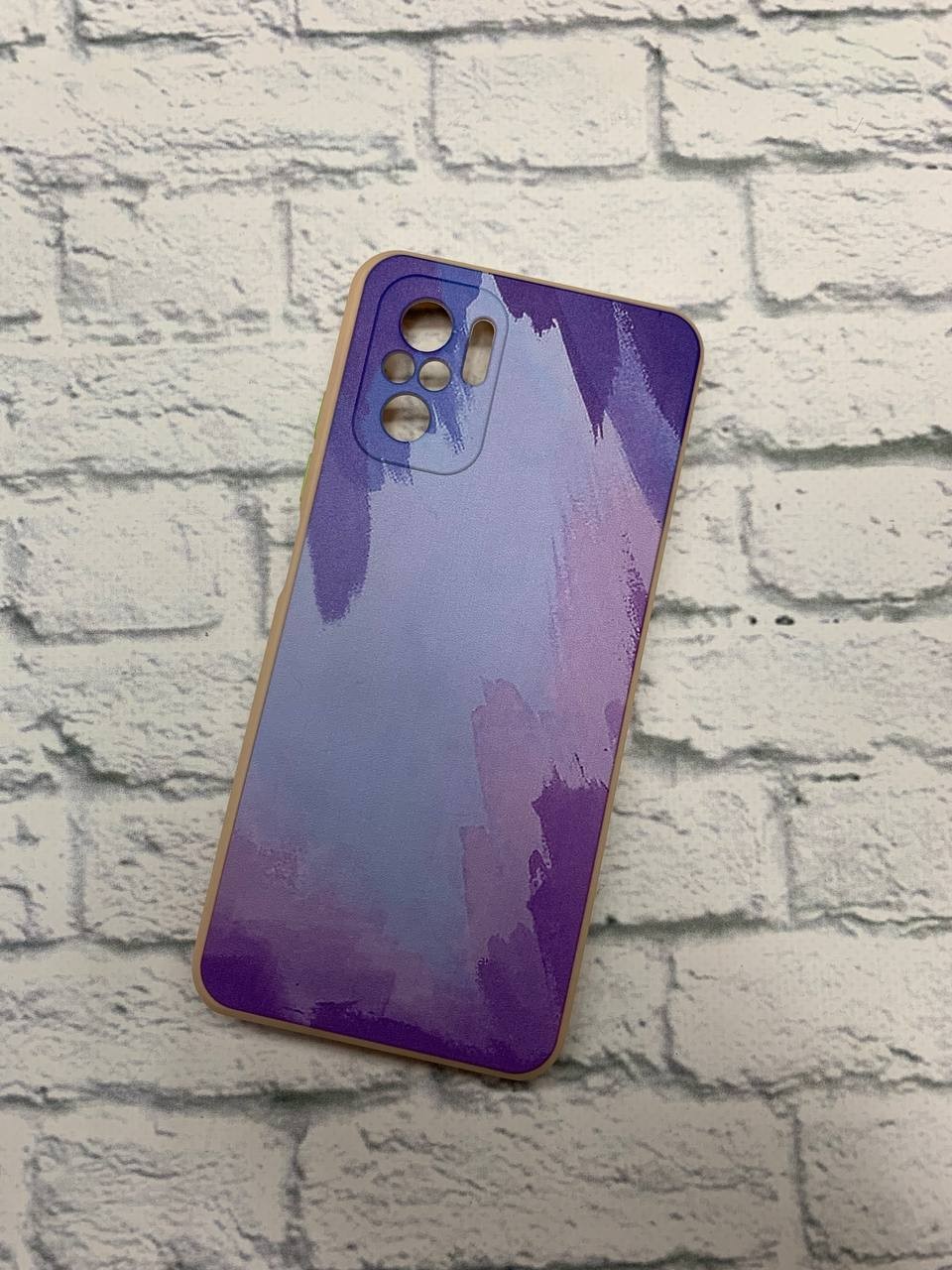 Накладка 2 Colors для Xiaomi Note 10 4G/Note 10s/Poco M5s бузкова-0