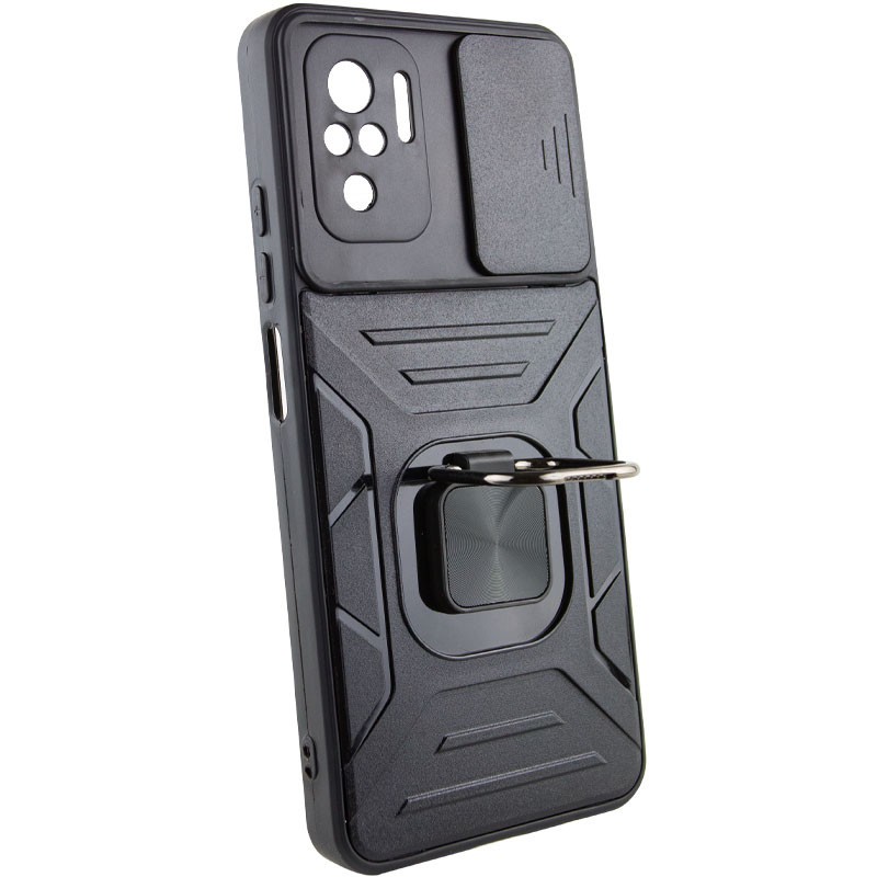 Накладка  Camshield Flash Ring for Magnet для Xiaomi Note 10/Note 10s Чорний-1