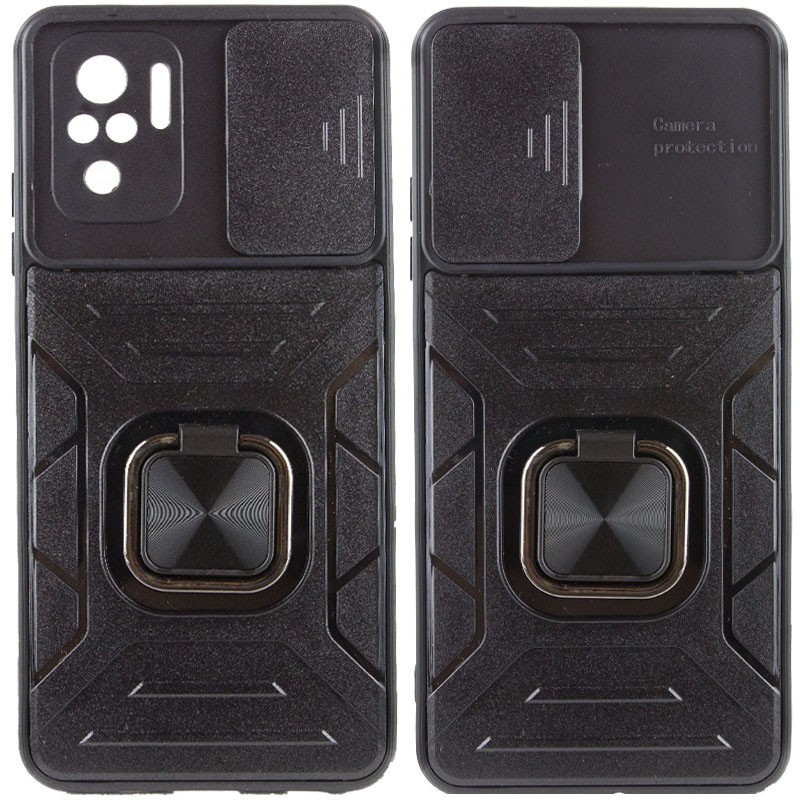 Накладка  Camshield Flash Ring for Magnet для Xiaomi Note 10/Note 10s Чорний-0