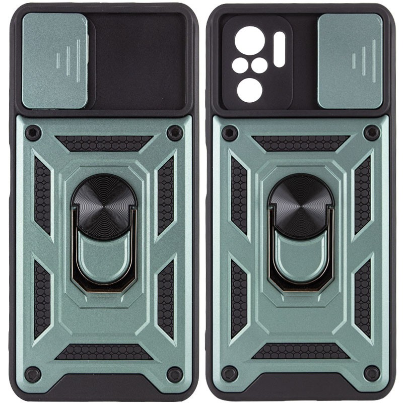 Накладка Camshield Serge Ring для Xiaomi Note 10/Note 10s/Poco M5s Зелена-0