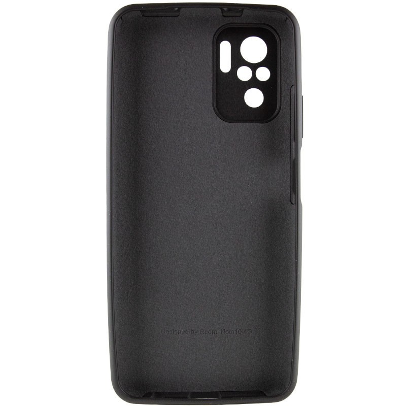 Silicone Cover Full Camera (AA) для Xiaomi Note 10/Note 10s/Poco M5s (Black)-1