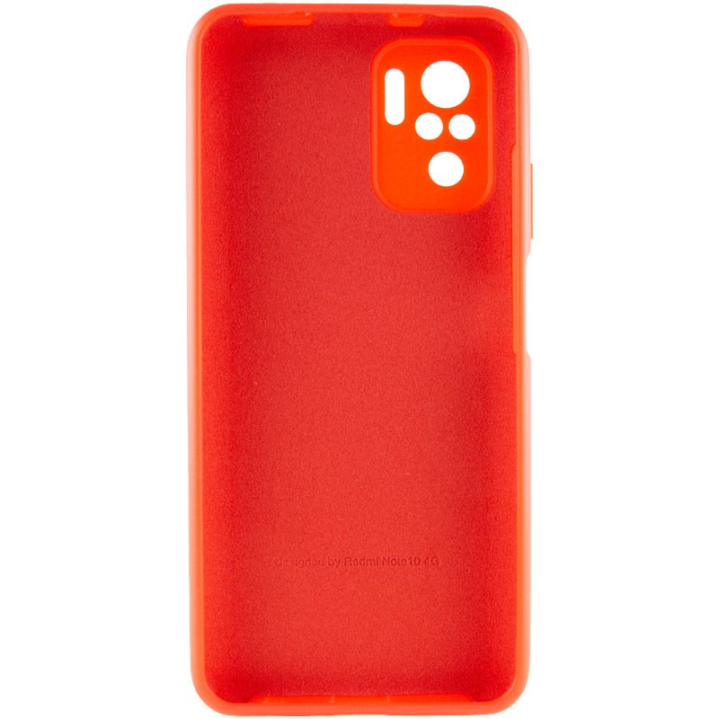Silicone Cover Full Camera (AA) для Xiaomi Note 10/Note 10s/Poco M5s (Red)-1