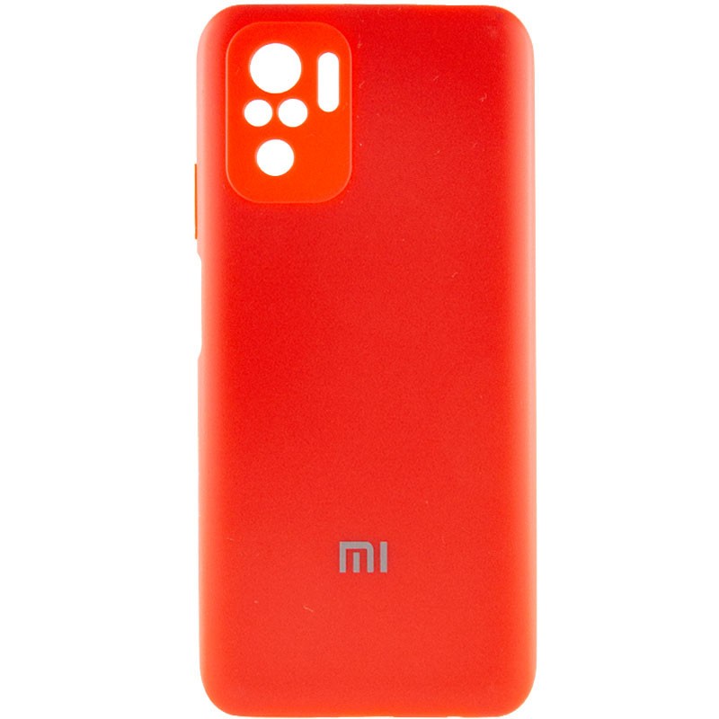 Silicone Cover Full Camera (AA) для Xiaomi Note 10/Note 10s/Poco M5s (Red)-0