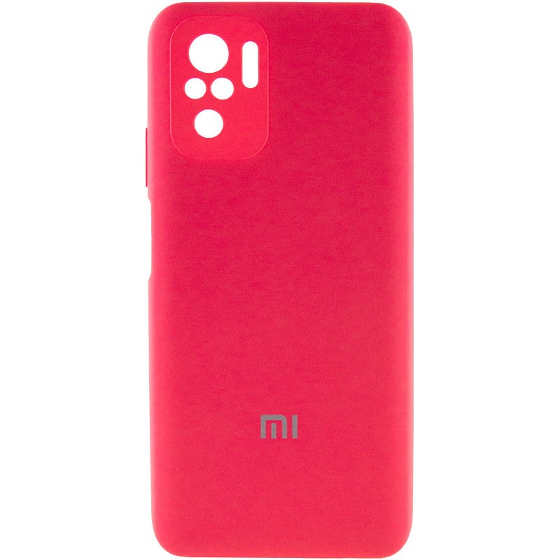 Silicone Cover Full Camera (AA) для Xiaomi Note 10/Note 10s/Poco M5s (Barbie pink)-0
