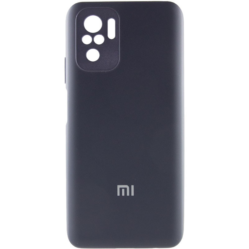 Silicone Cover Full Camera (AA) для Xiaomi Note 10/Note 10s/Poco M5s (Midnight blue)-0