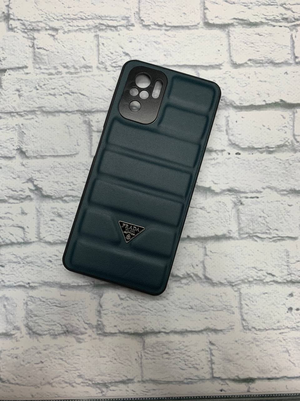 Накладка Prada для Xiaomi Note 10/10s/Poco M5s (Navy blue)-0