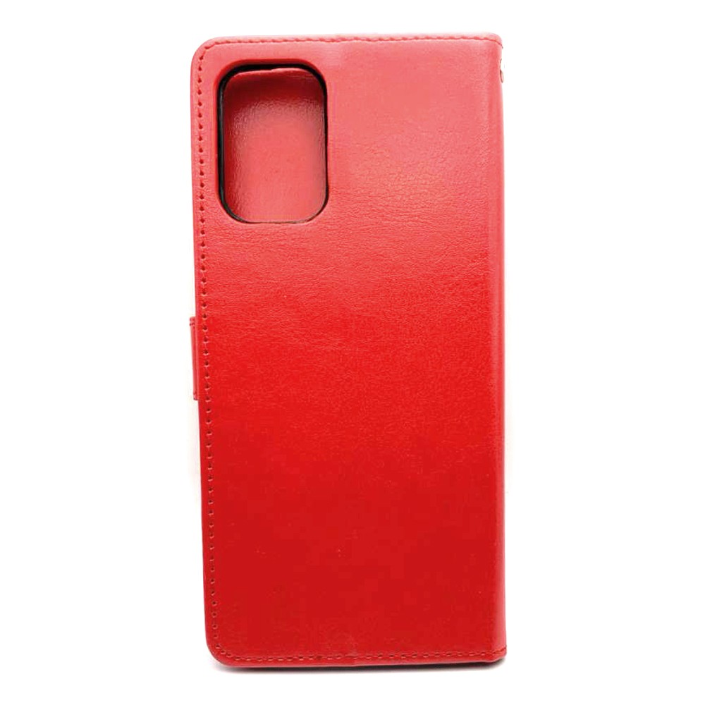 Книжка EcoCase для Xiaomi Redmi Note 10 / Note 10S/Poco M5s  червона-1