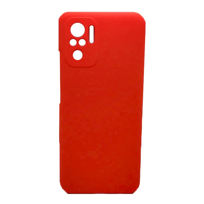 Накладка Fibra для Xiaomi Redmi Note 10/10S/Poco M5s  (Red)-0