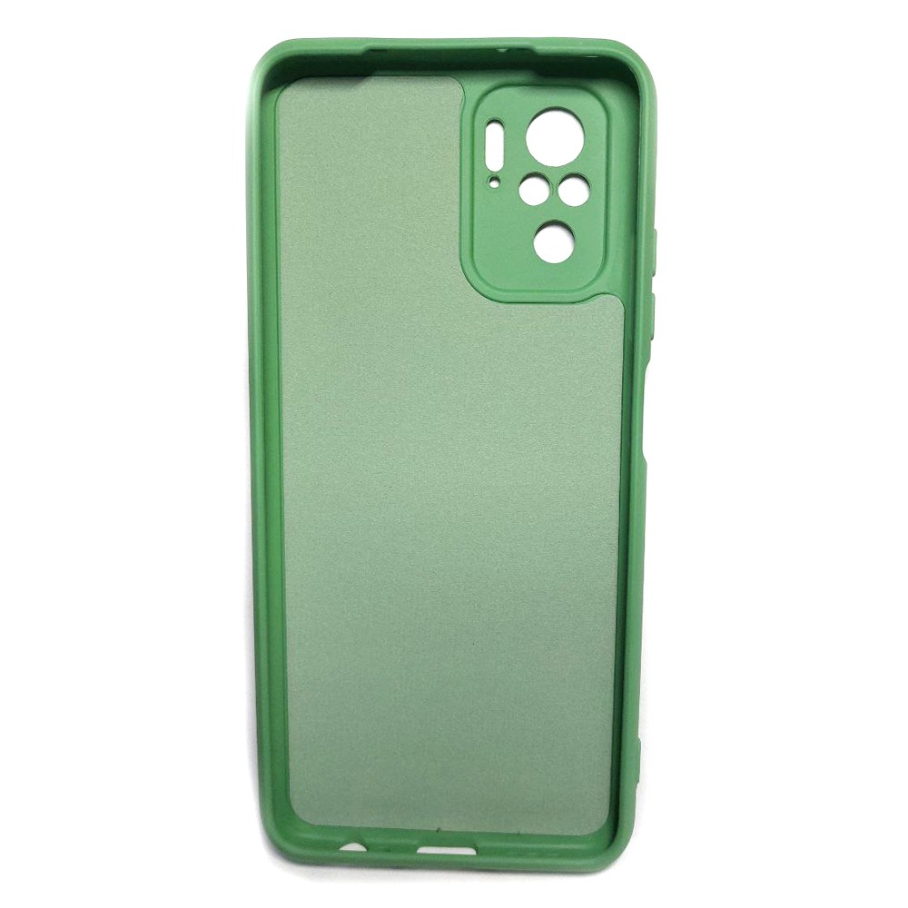 Silicone Cover Full Camera without Logo (A) для Xiaomi Redmi Note 10/Note 10s/Poco M5s Mint-1