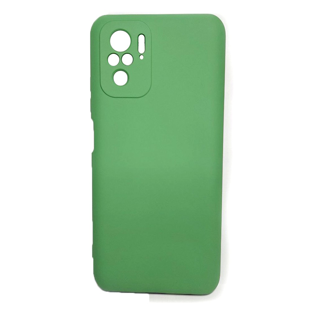 Silicone Cover Full Camera without Logo (A) для Xiaomi Redmi Note 10/Note 10s/Poco M5s Mint-0