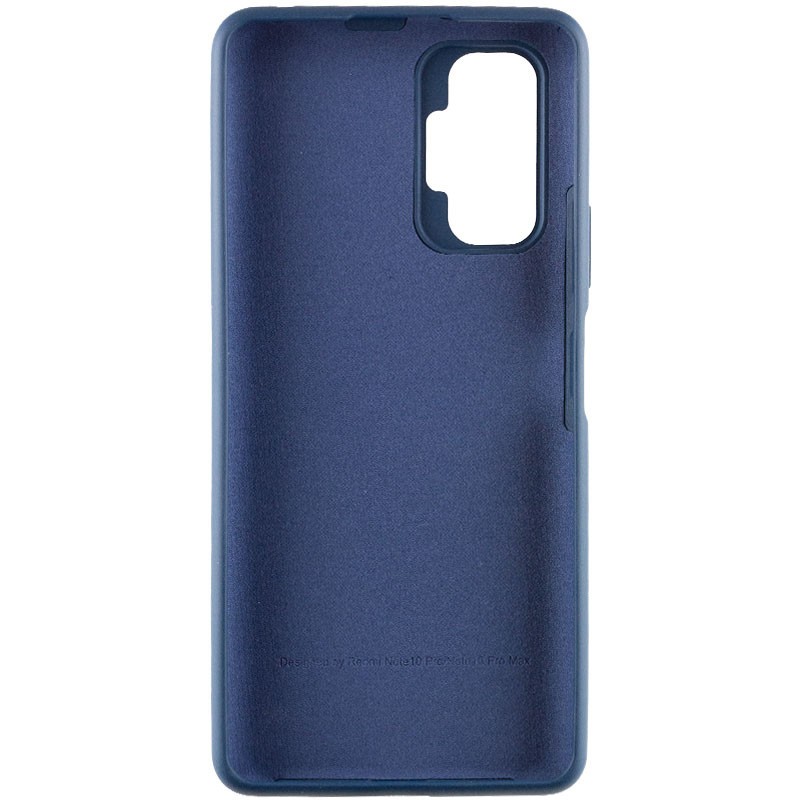 Silicone Cove (AA) для Xiaomi Note 10 Pro (Navy blue)-1