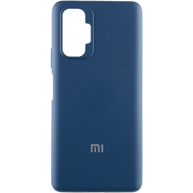 Silicone Cove (AA) для Xiaomi Note 10 Pro (Navy blue)-0