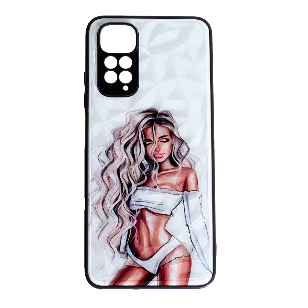 Накладка Ladies Camera для Xiaomi Note 11 4G / Note 11s Girl white-0