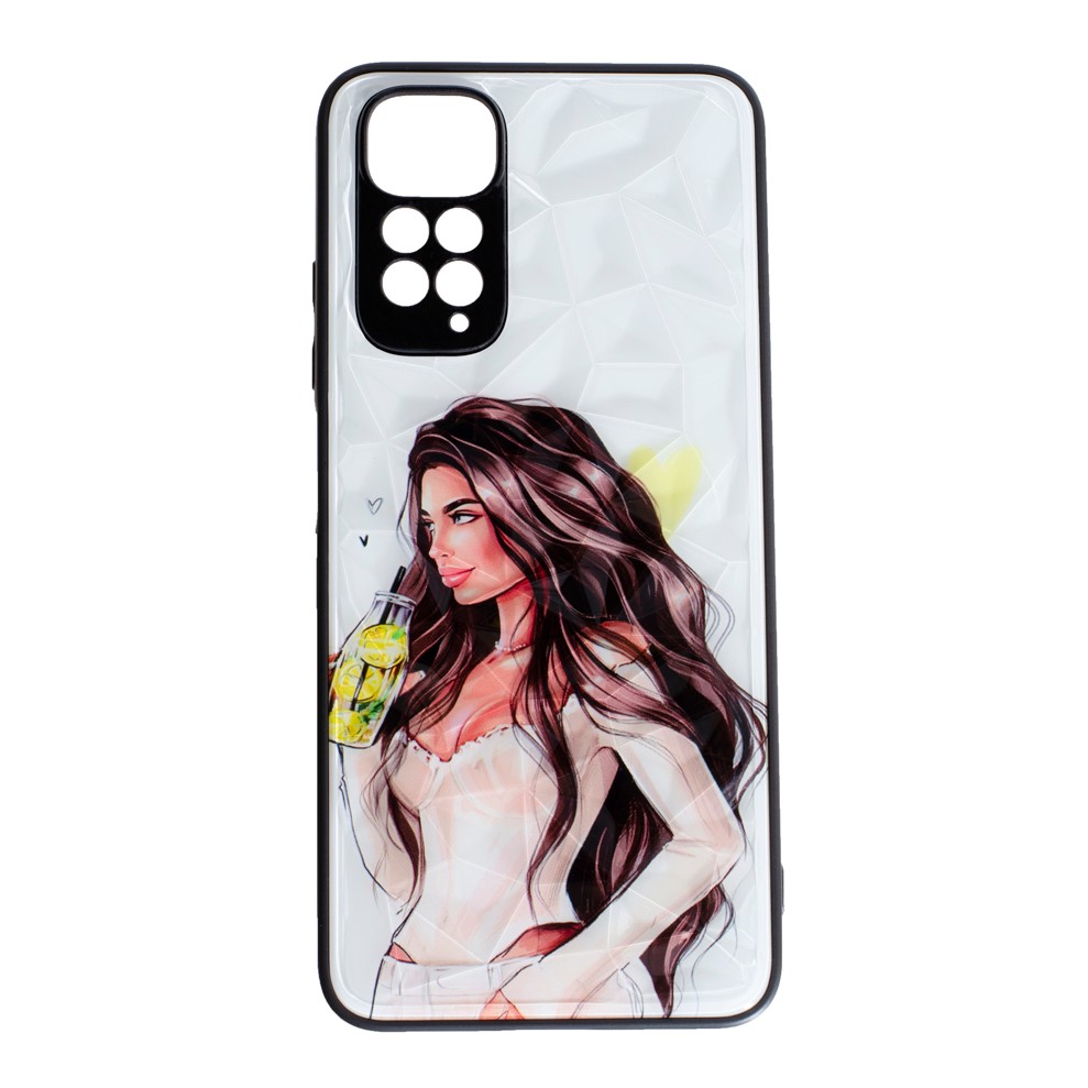 Накладка Ladies Camera для Xiaomi Note 11 4G / Note 11s Дівчина з лимонадом-0