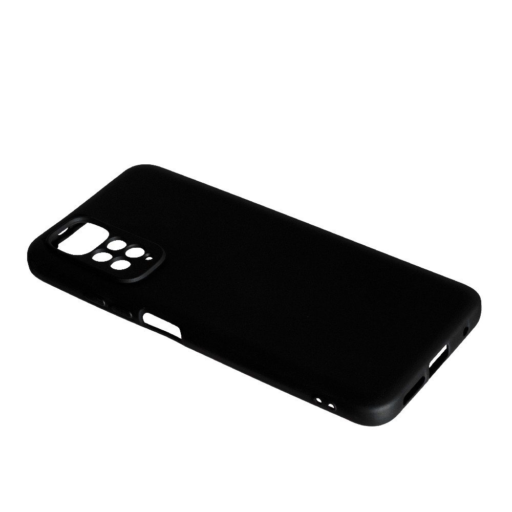 Накладка Silicone case SMTT для Xiaomi Note 11 4G/Note 11s (Black)-1