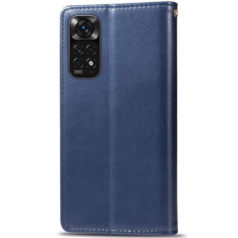 Книжка GETMAN Gallant для Xiaomi Note 11 4G/Note 11s синя-1