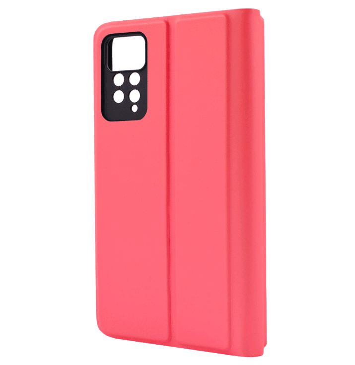 Книжка Shell Case для Xiaomi Note 11 Pro/Note 12 Pro 4G (Red)-1