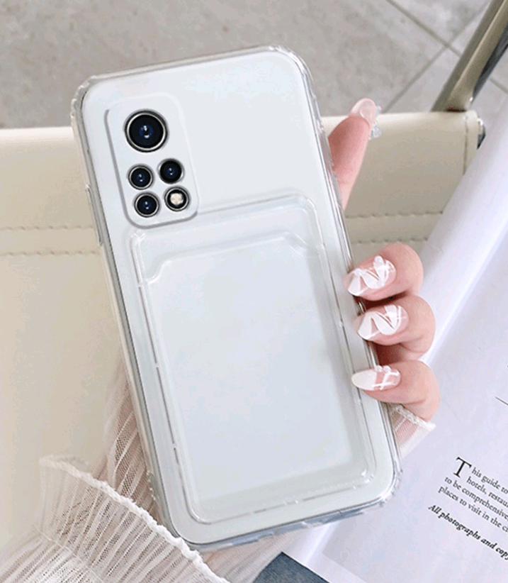Накладка Space Card Pocket XIAOMI Redmi Note 11/ Note 11S (силікон)-0