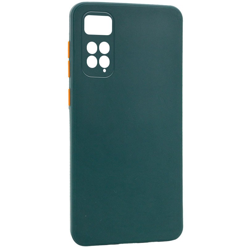 Накладка Candy Full Camera для Xiaomi Note 11 4G/Note 11S (Forest green)-0