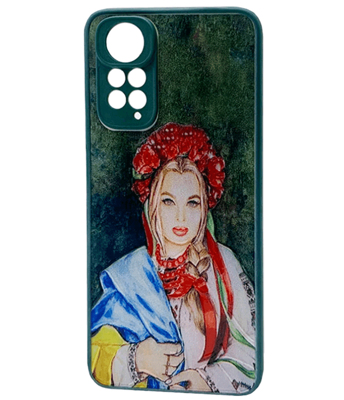 Накладка Totu Gingle Print для Xiaomi Note 11/Note 11s  (Дівчина у вінку)-0