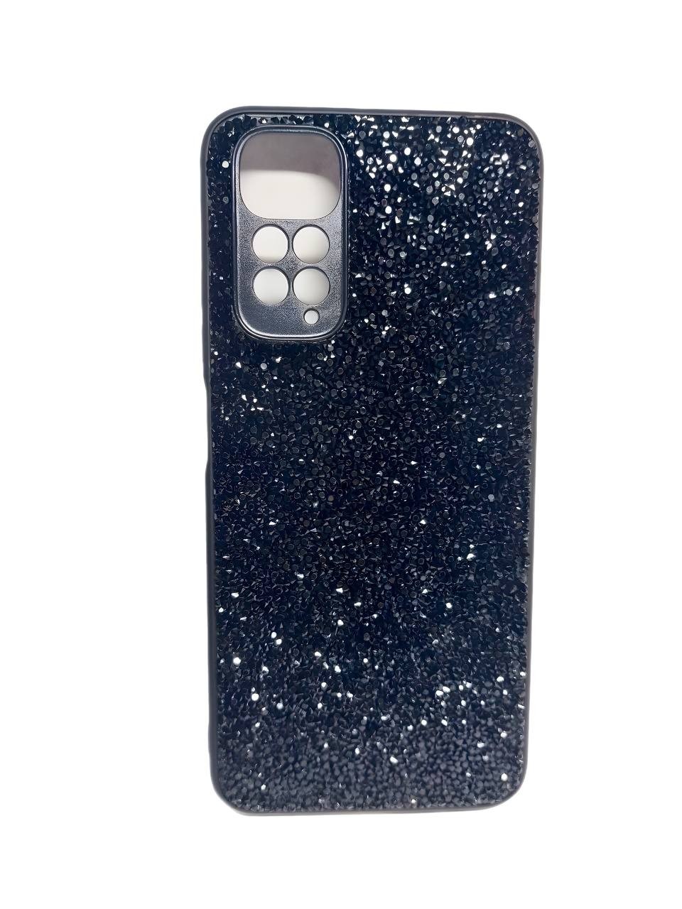 Накладка Grainy Diamonds для Xiaomi Note 11/Note 11s чорна-0
