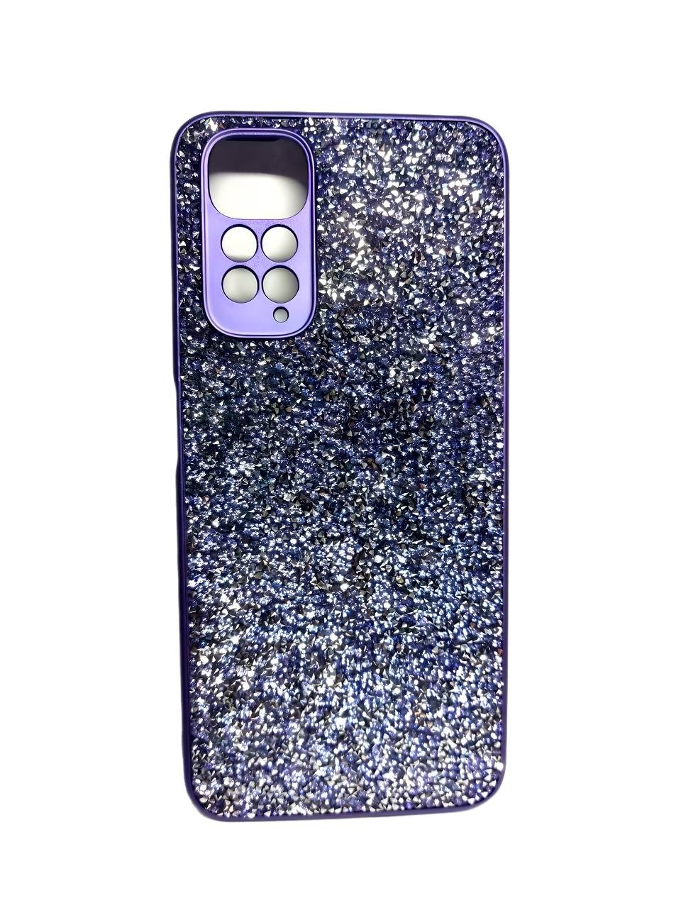 Накладка Grainy Diamonds для Xiaomi Note 11/Note 11s фіолетова-0