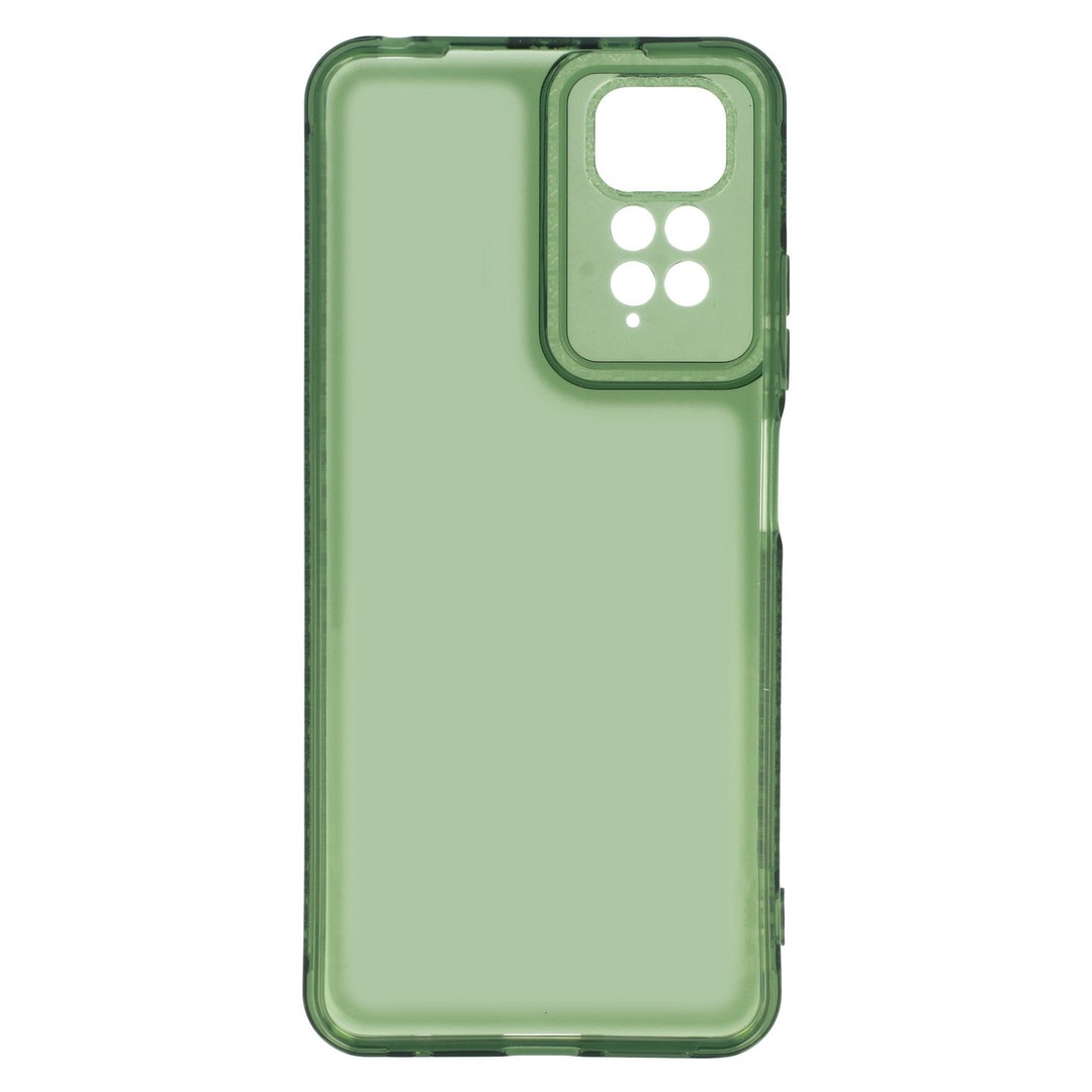Накладка Starfall Clear для Xiaomi Redmi Note 11/Note 11s (Зелена)-1