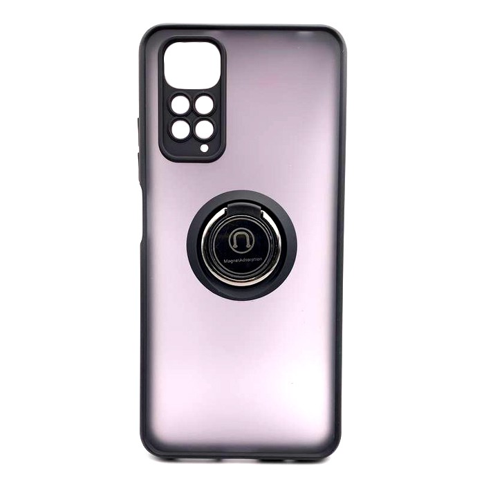 Накладка Totu Gingle Ring для Xiaomi Redmi Note 11 4G/Note 11s чорна-0