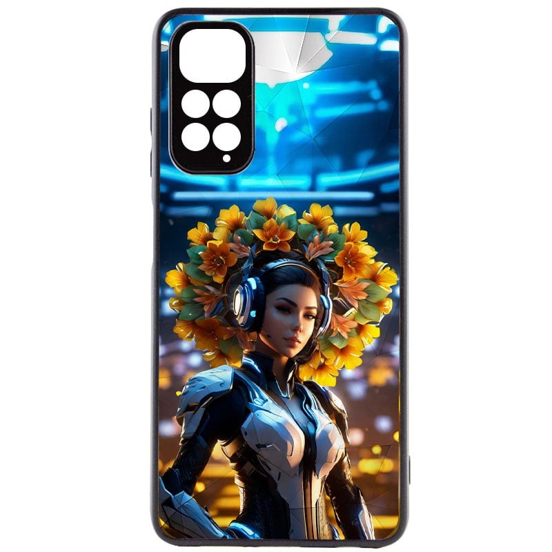 Накладка Ladies для Xiaomi Redmi Note 11/Note 11s  (Cyberpunk)-0
