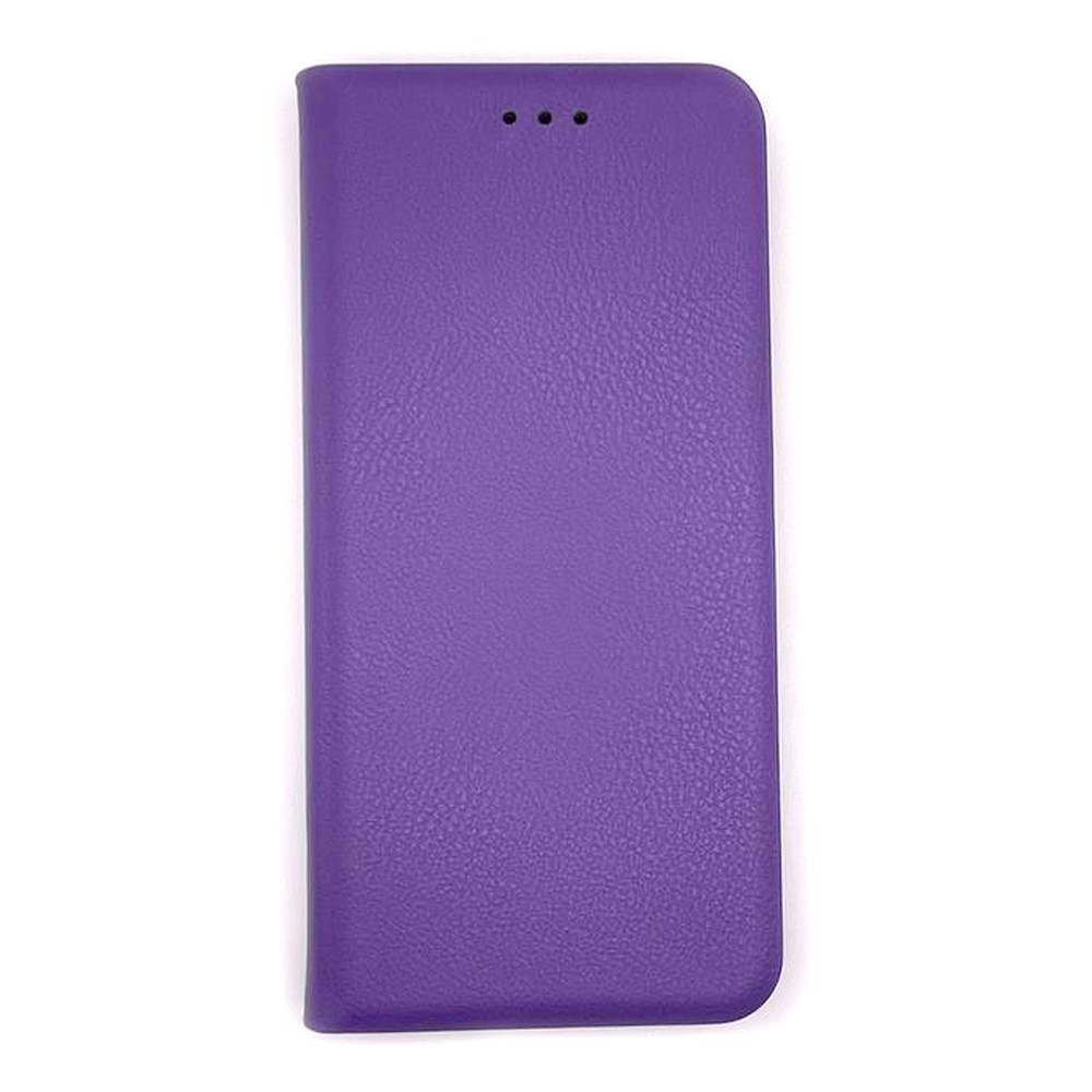 Книжка LEATHER для Xiaomi Redmi Note 12 4G фіолетова-0