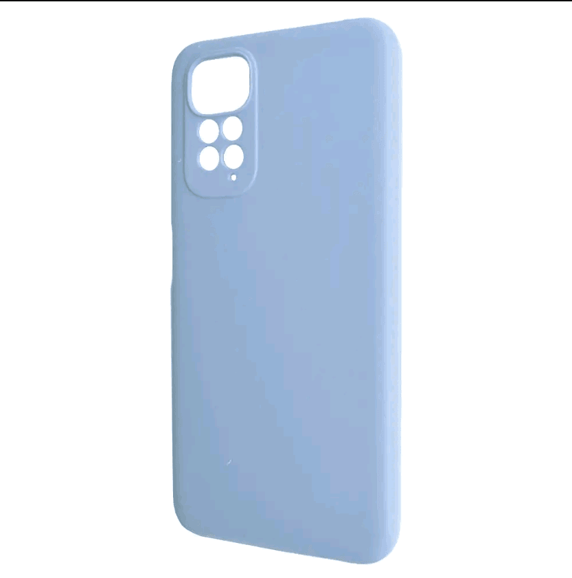 WAVE Full Silicone Cover Xiaomi Redmi Note 11 4G/Redmi Note 11S (lilac cream)-0