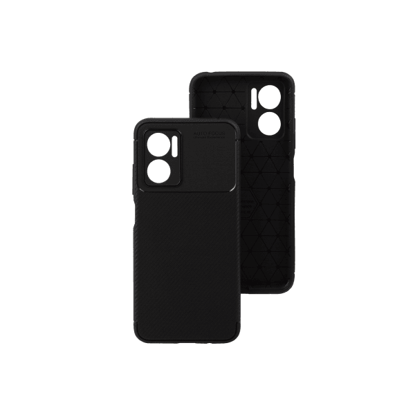 Накладка Ultimate Experience Carbon для Xiaomi Note 11E/Redmi 10 5G 2022/Redmi 10 Prime Plus 5G чорна-0