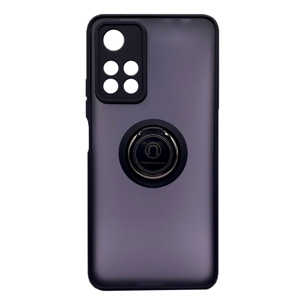 Накладка Totu Gingle Ring для Xiaomi Note 11 Pro Plus чорна-0