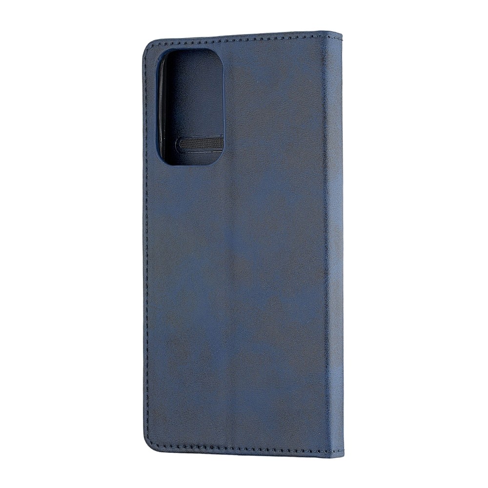 Книжка Black TPU Magnet для Xiaomi Redmi Note 11 Pro Plus 5G / Note 11 Pro / Xiaomi 11i / Poco X4 NFC темно-синя-1